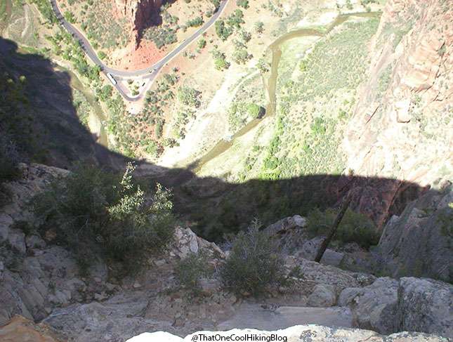 Cliff off of Hike to Angels Landing, Zion National Park