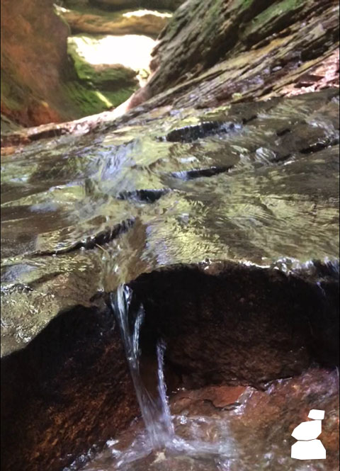 Turkey Run State Park, Mini Waterfall