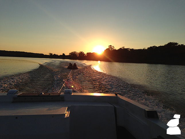 Tubing in the Sun