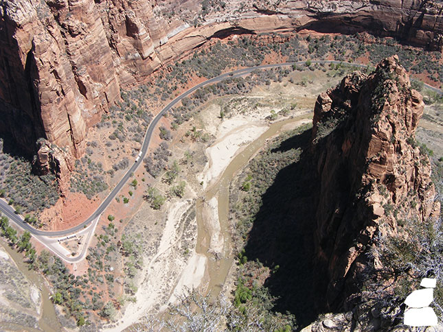 View off Angel's Landing