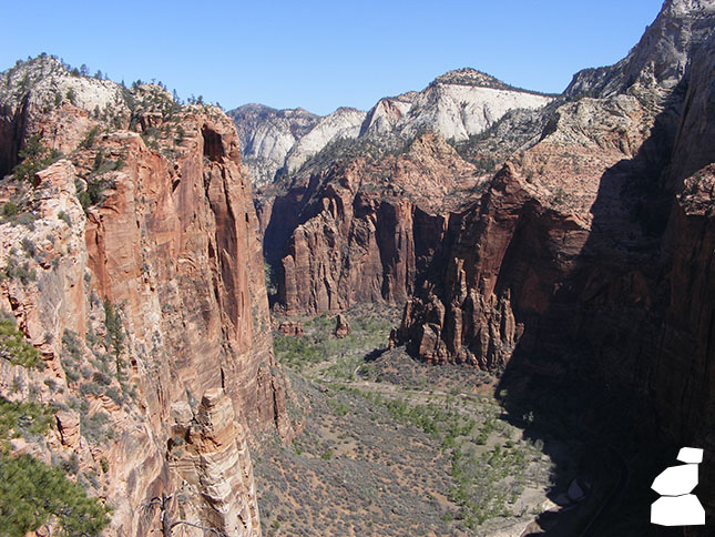 View off Angel's Landing