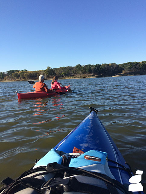 Kayaking at the Salamonie