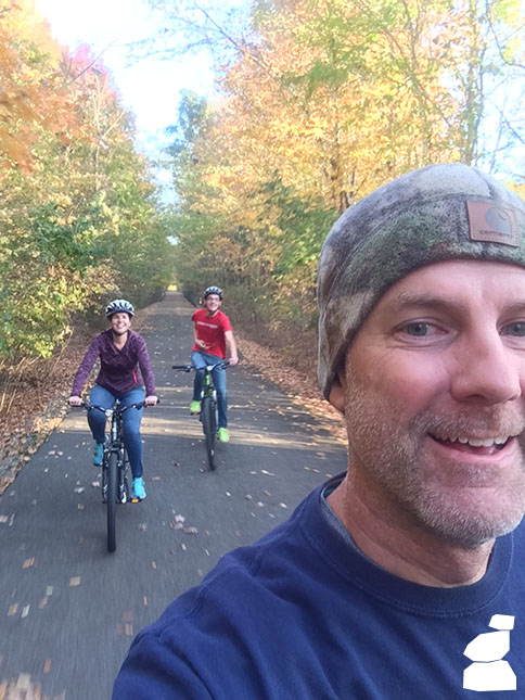 Bike Ride on the Cardinal Greenway