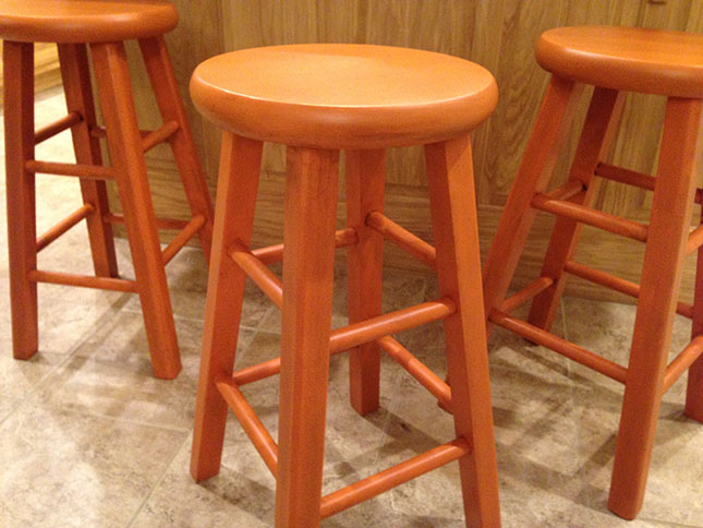 Orange Stool