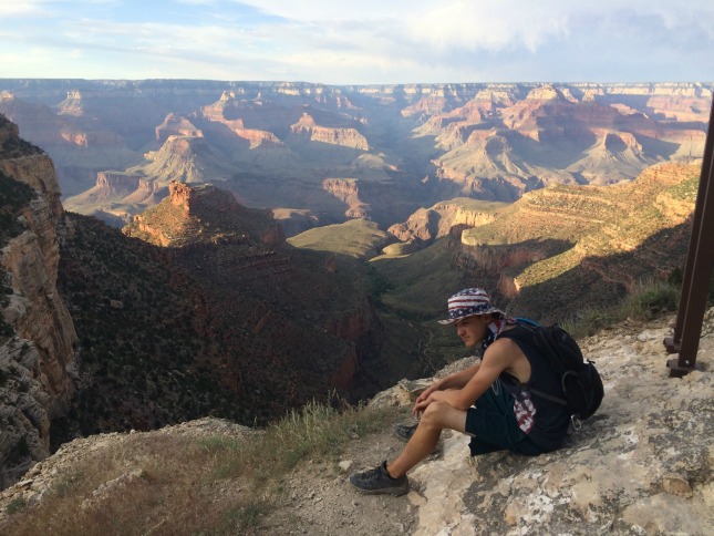 Gavin in the Grand Canyon