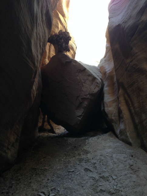 Big Boulder in Bull Valley Gorge