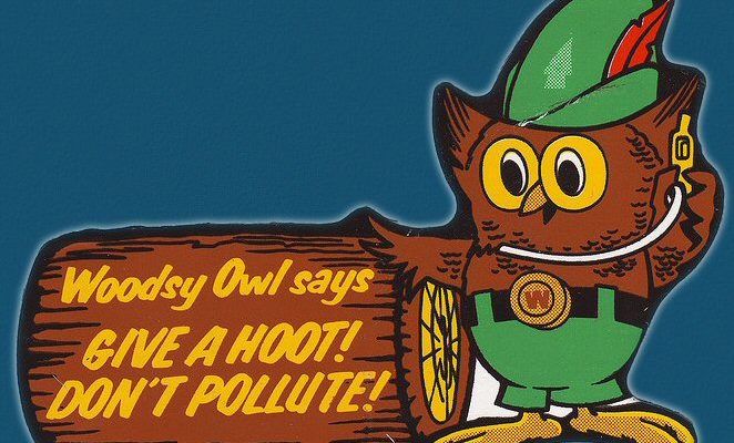 Give a hoot don't pollute