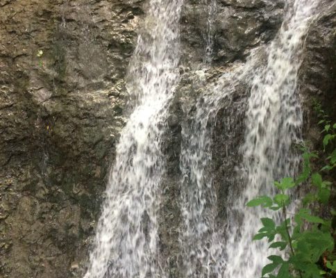 Waterfall on the Three Falls Trail