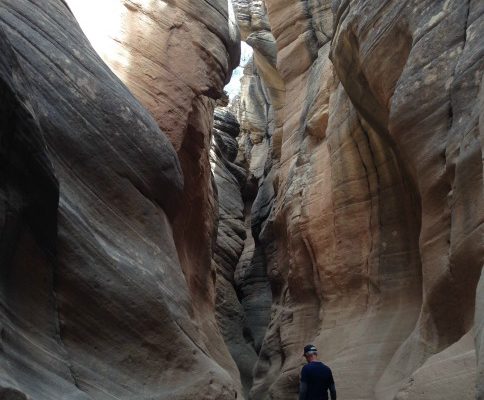 Mike in Bull Valley Gorge